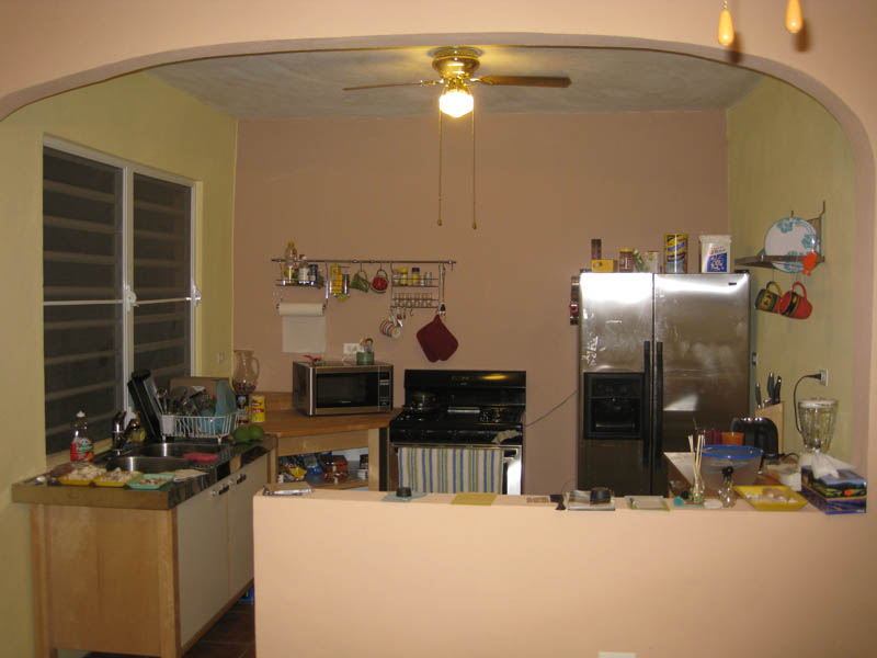 Kitchen and living room picture 17692