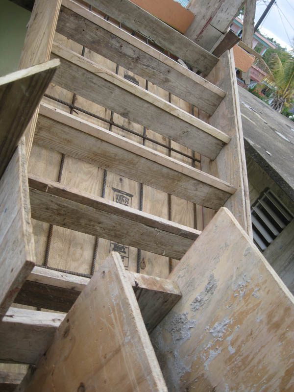 Stairs to the 2nd floor