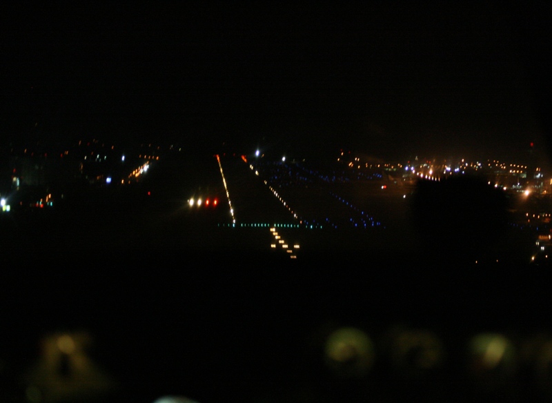 Runway at San Juan International Airport