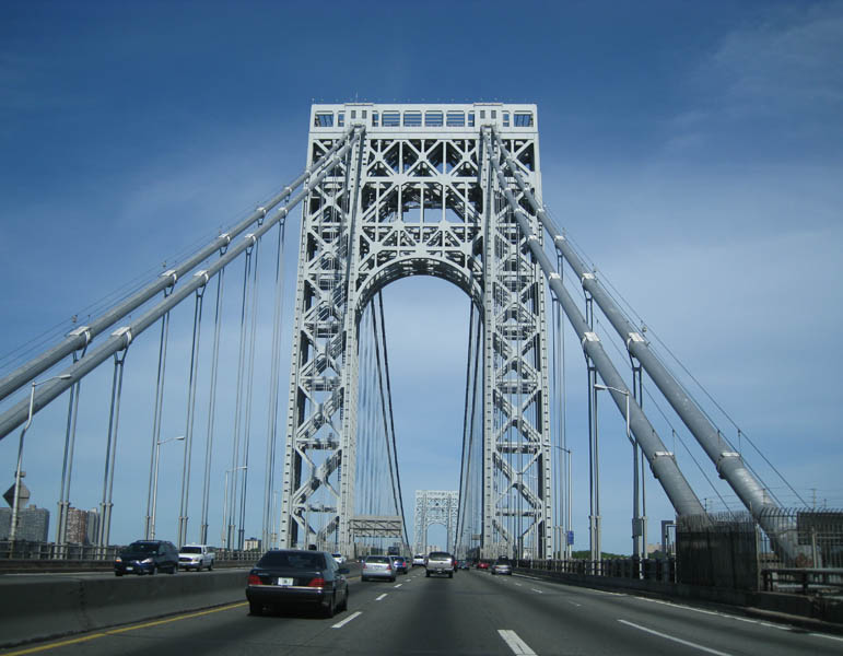 George Washington Bridge - from New York to New Jersey