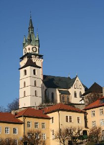 Kremnica Town Castle - St. Catharine Church (December 2008)