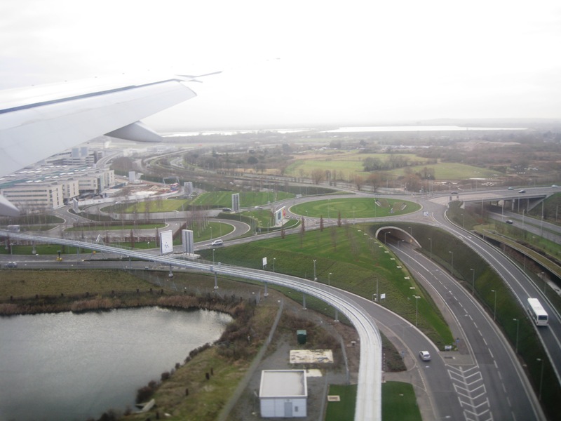 Landing at Heathrow