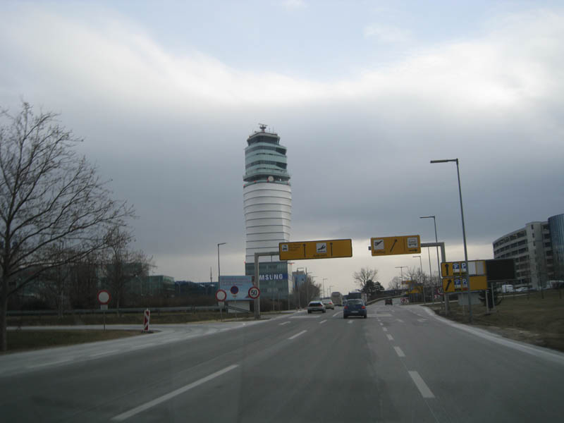 New control tower in Schwechat