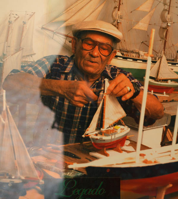 Builder of the models - Jos 'Negrito' Rosado Robledo (1919-2007)