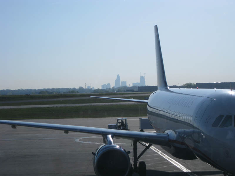 City of Charlotte at a distance