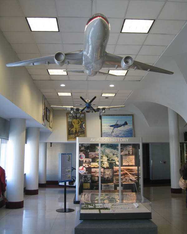 Minimuseum of this airport history