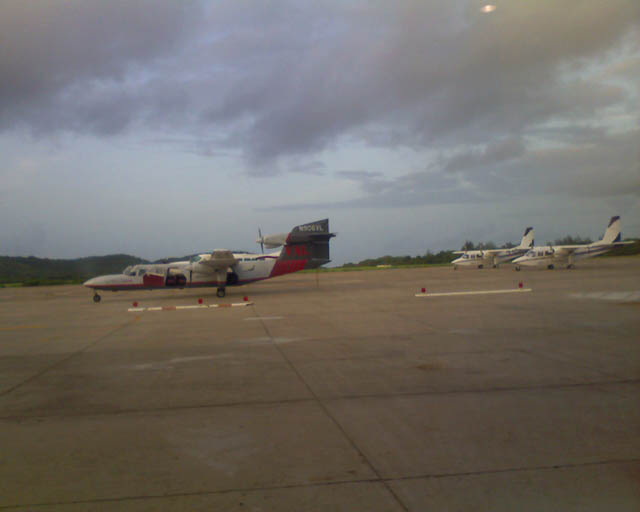 Aircrafts are waiting