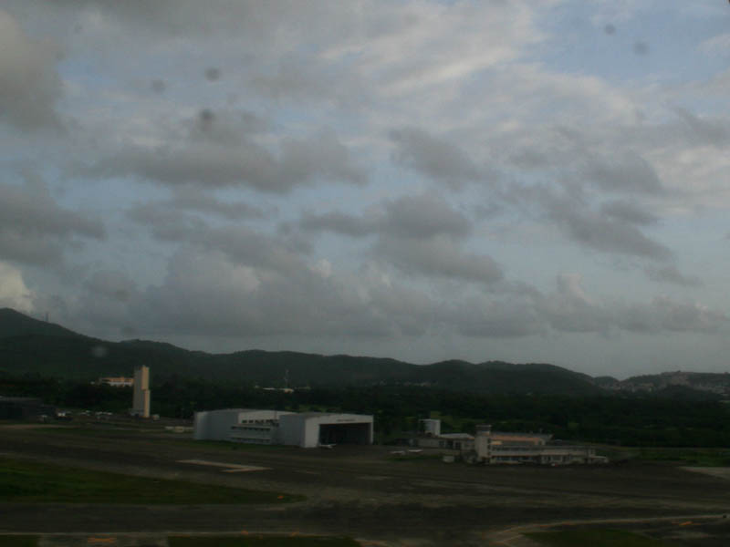 Take off from Ceiba - less then an hour behind the schedule