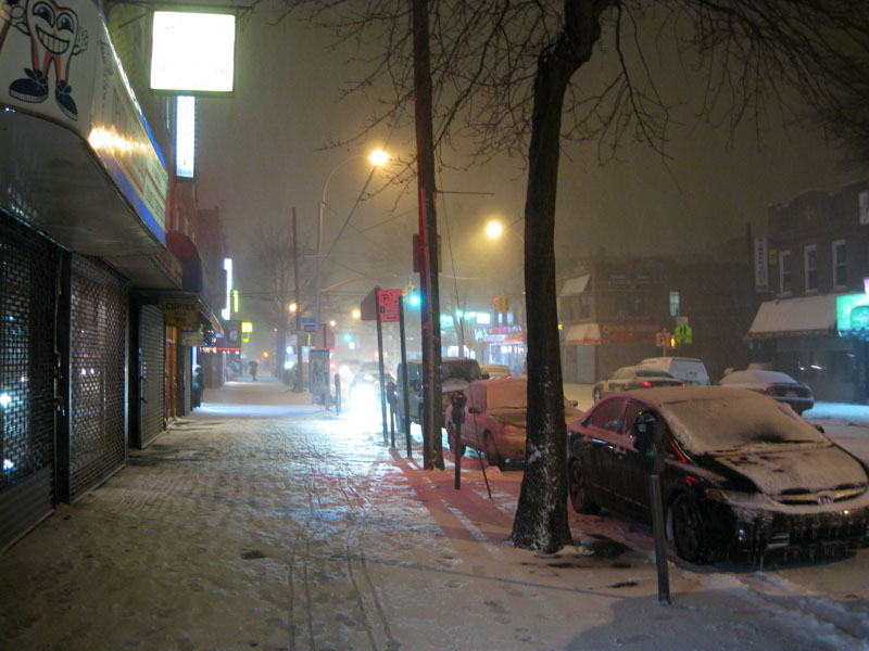 Avenue U, evening