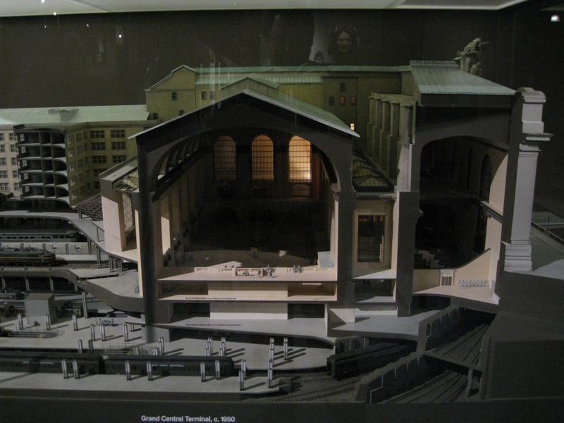 Model of Grand Central station