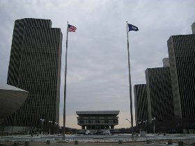 Empire State Plaza and vicinity (February 2009) Empire State Plaza and vicinity (February 2009)