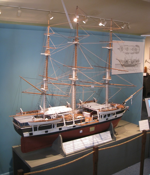 19th century whaling ship