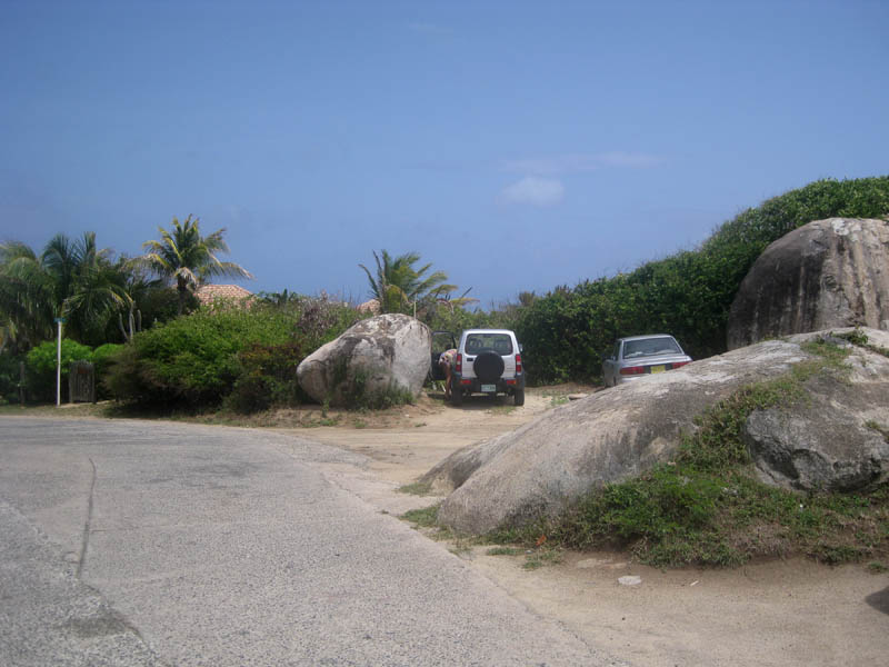 Parking at the hilltop