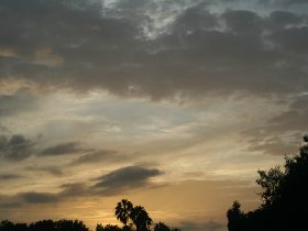 Sunset seen from the car (August 2009) Sunset seen from the car (August 2009)