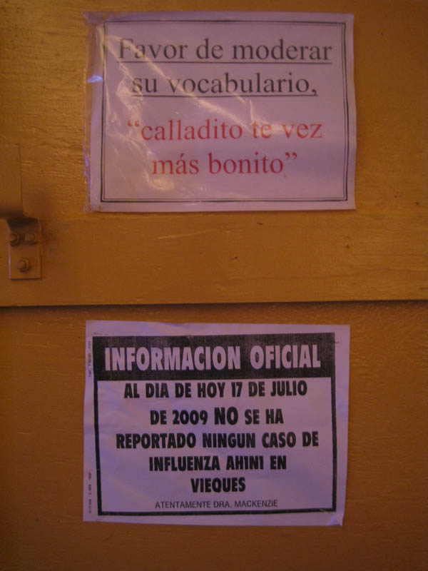 Official information (in short): "Don't curse! We do not have swine flu yet."