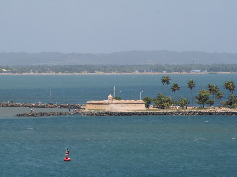 El Cañuelo - the small fort on the other side of the bay across from El Morro