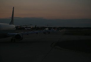 Line-up for departure (July 2009) Line-up for departure (July 2009)