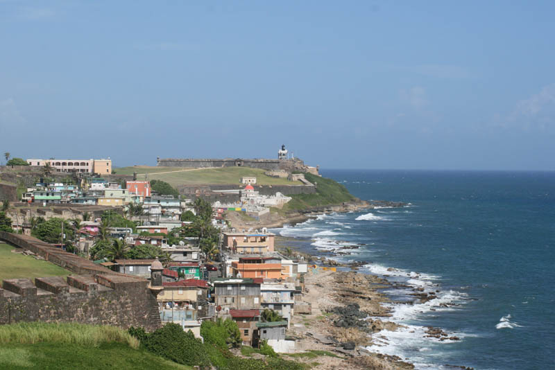 La Perla - historically, the poorest neighbourhood outside the city walls