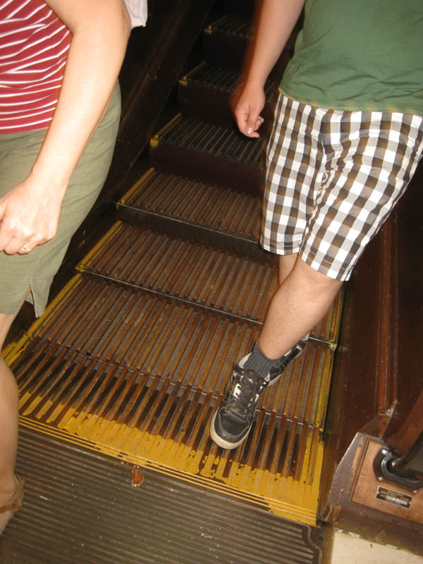 Yet another wooden escalator