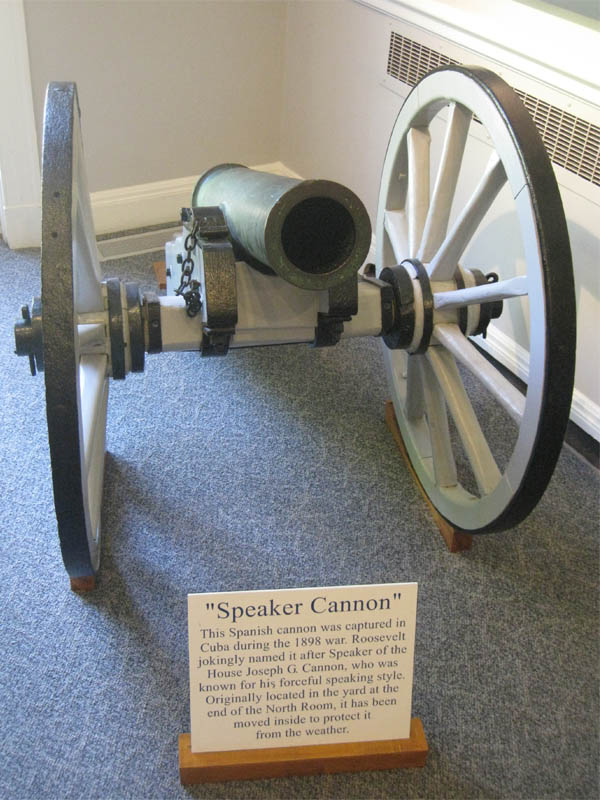 "Speaker Cannon" - captured in Cuba in 1898