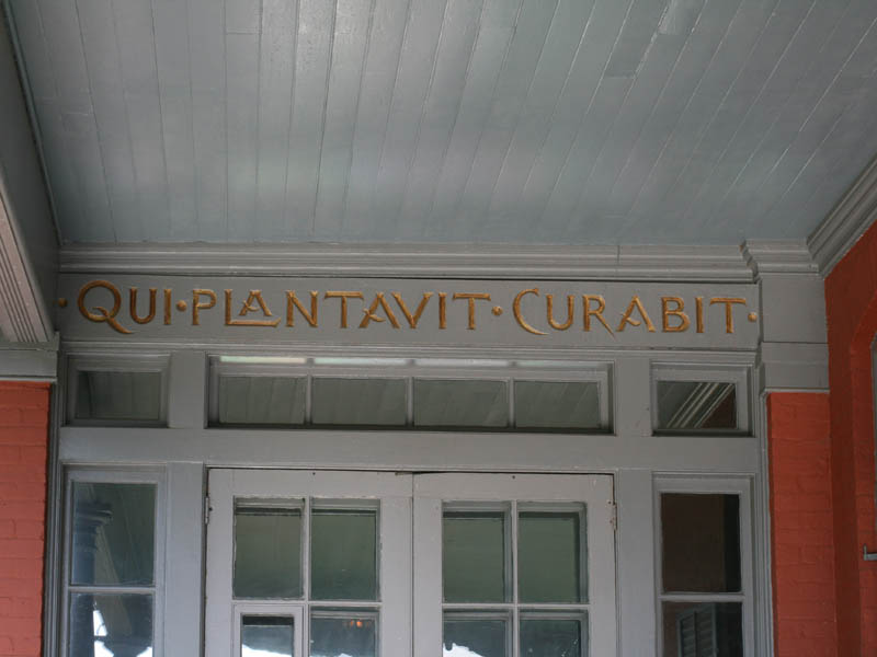 "Qui Plantavit Curabit" - Roosevelt family motto