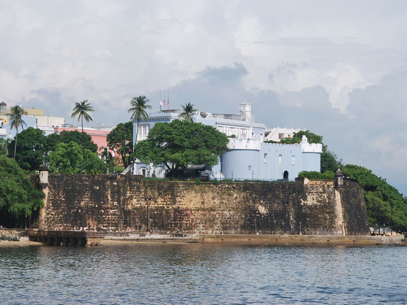 La Fortaleza - najstaria vldna budova na zpadnej pologuli