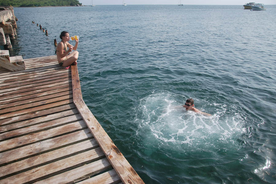 Old pier - jumping and snorkeling picture 25243