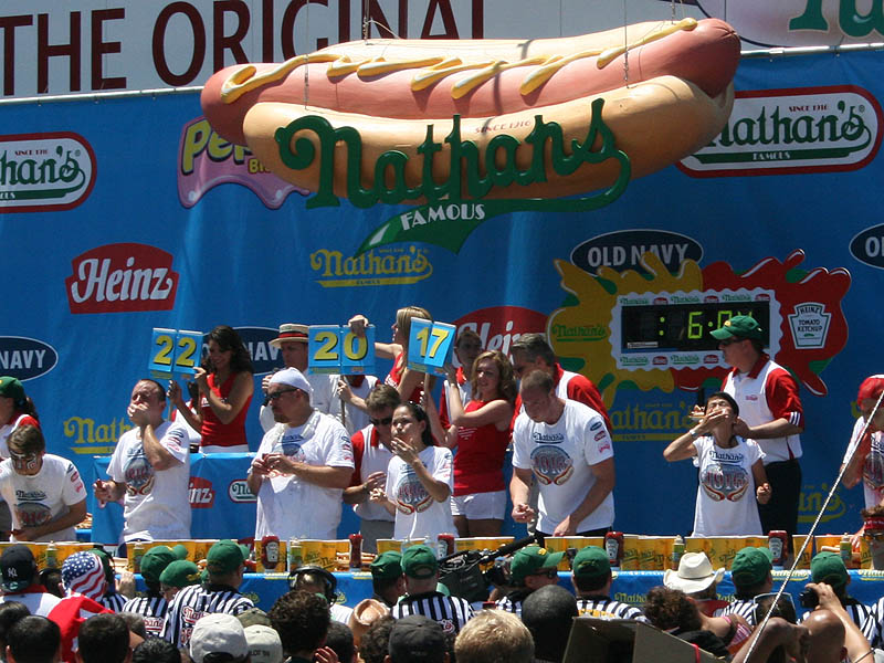 Nathan's Famous HotDog Eating Contest picture 24728