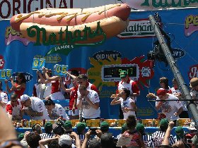 Nathan's Famous HotDog Eating Contest (July 2010) Nathan's Famous HotDog Eating Contest (July 2010)