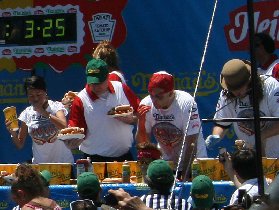 Nathan's Famous HotDog Eating Contest (July 2010) Nathan's Famous HotDog Eating Contest (July 2010)