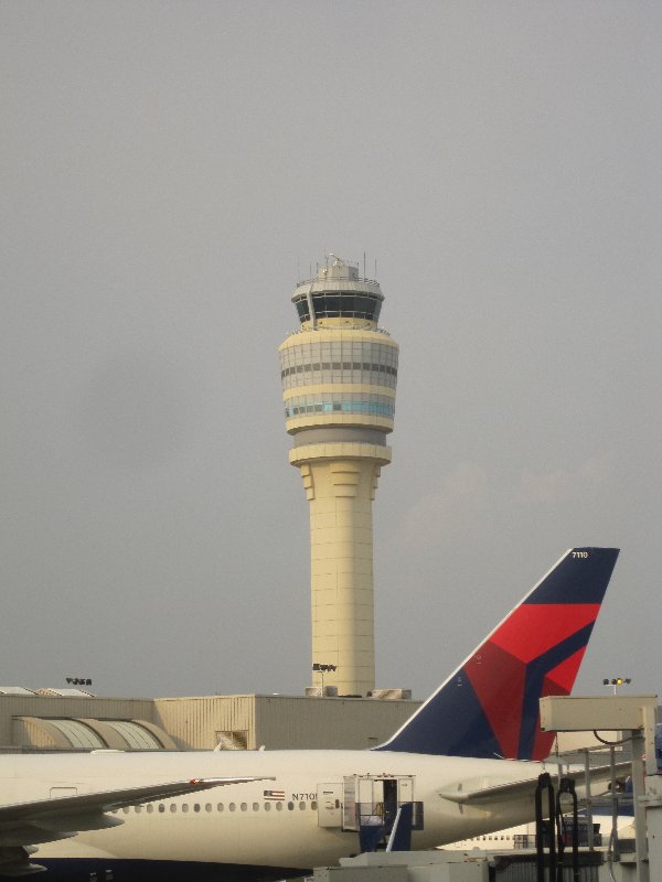 Control tower of the busiest airport in the world