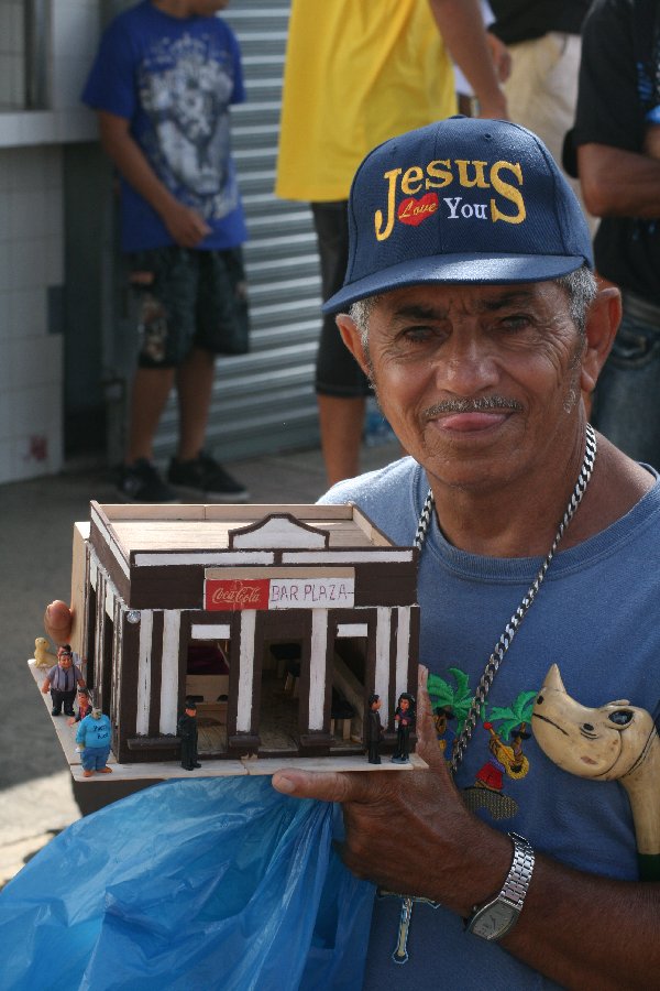 Model of the Bar Plaza (July 2011)