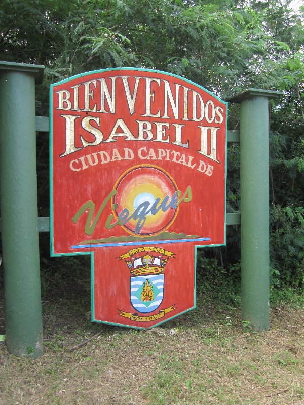 Welcome to Isabel II, the capital of Vieques