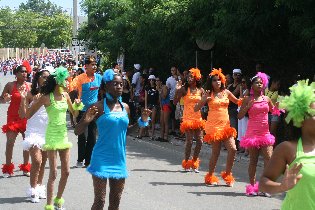The carnival parade (July 2011) The carnival parade (July 2011)