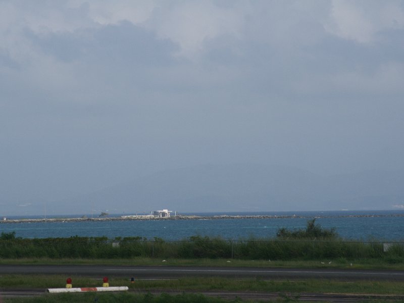 View from Vieques Airport towards Mosquito Pier