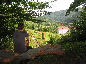 Resting above the tunnel (August 2011) Resting above the tunnel (August 2011)