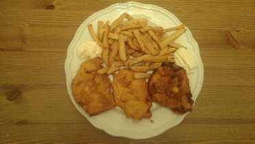 Katka made me fish&chips, but I came home well after midnight (September 2011) Katka made me fish&chips, but I came home well after midnight (September 2011)