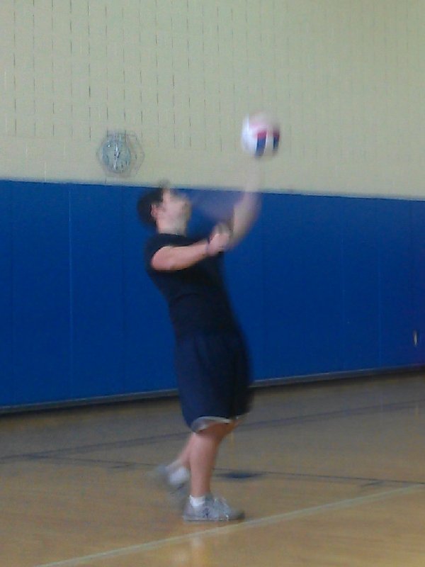 LMG HS Staff vs. Students Volleyball picture 28771