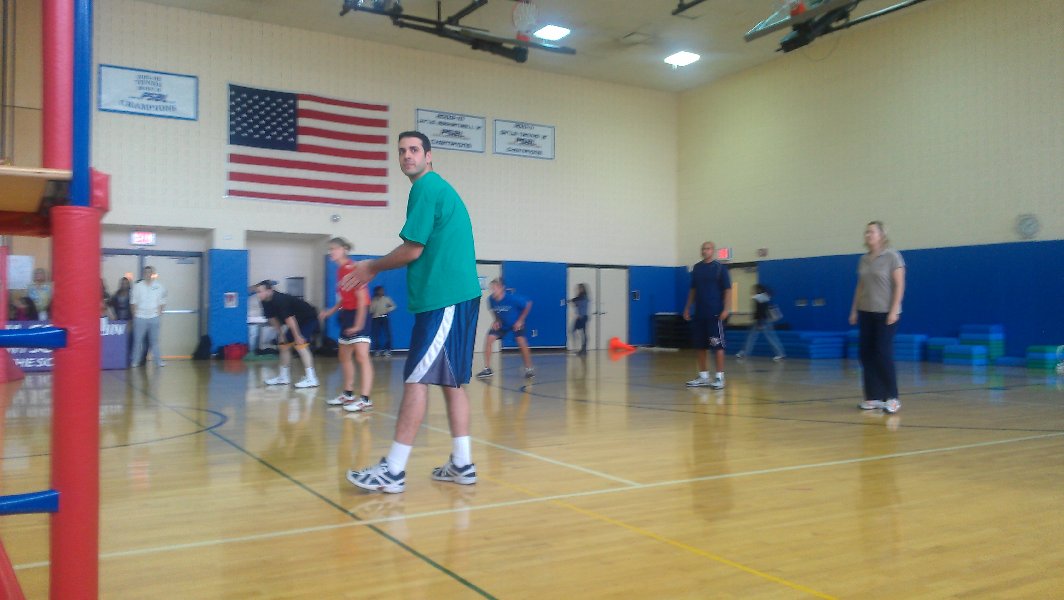 LMG HS Staff vs. Students Volleyball picture 28759