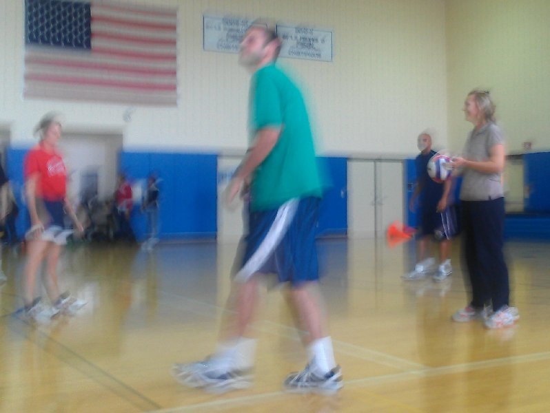 LMG HS Staff vs. Students Volleyball picture 28772