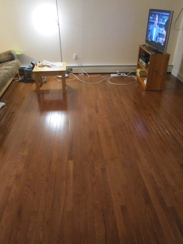 The new floor (December 2011)