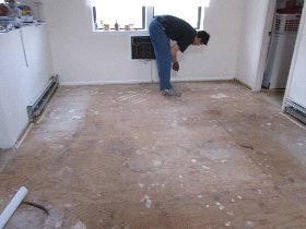 The new floor (November 2011) The new floor (November 2011)