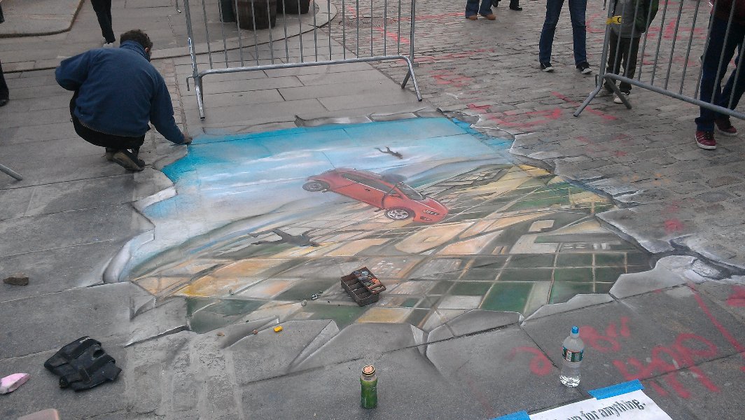 Chalk painting picture 28936