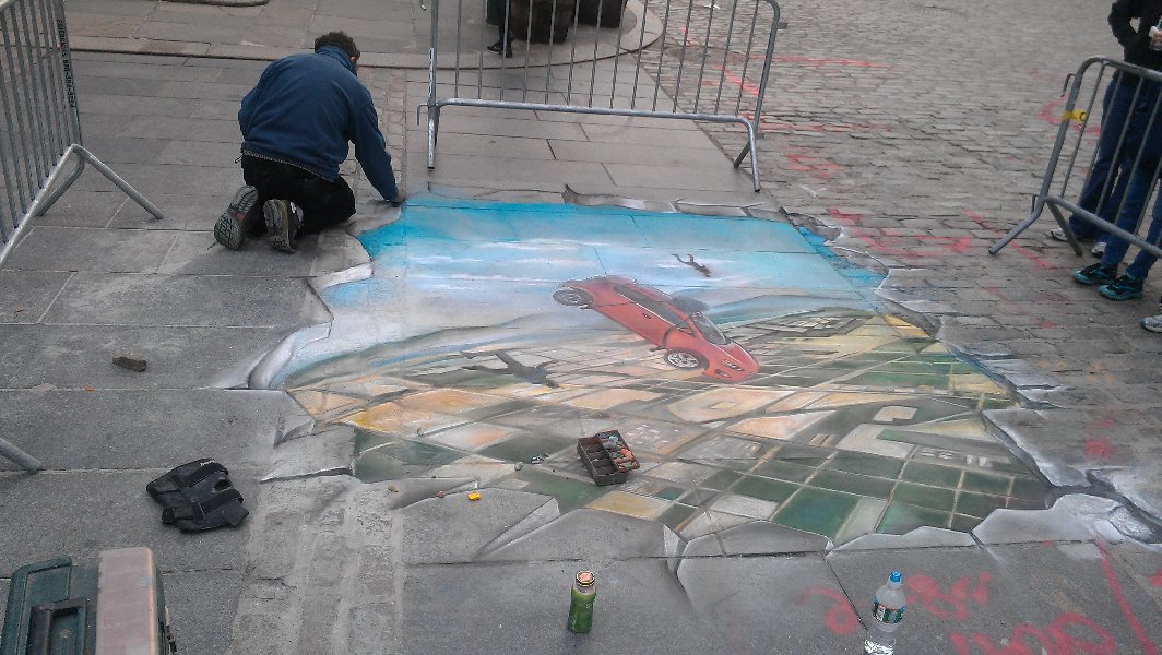 Chalk painting picture 28940