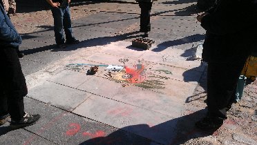 Chalk painting (November 2011) Chalk painting (November 2011)