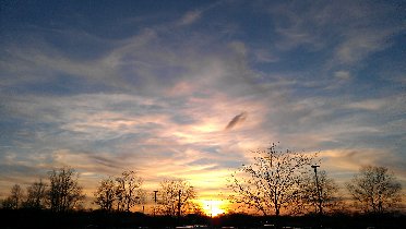 Amazing sunset in Selden (December 2011) Amazing sunset in Selden (December 2011)