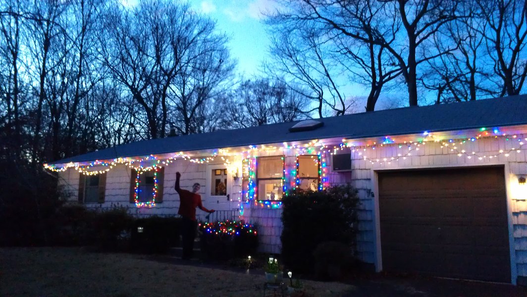Christmas decoration lights (December 2011)
