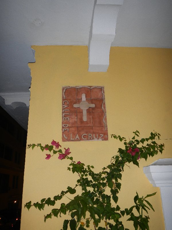 I am still fascinated by the street name signs in old San Juan