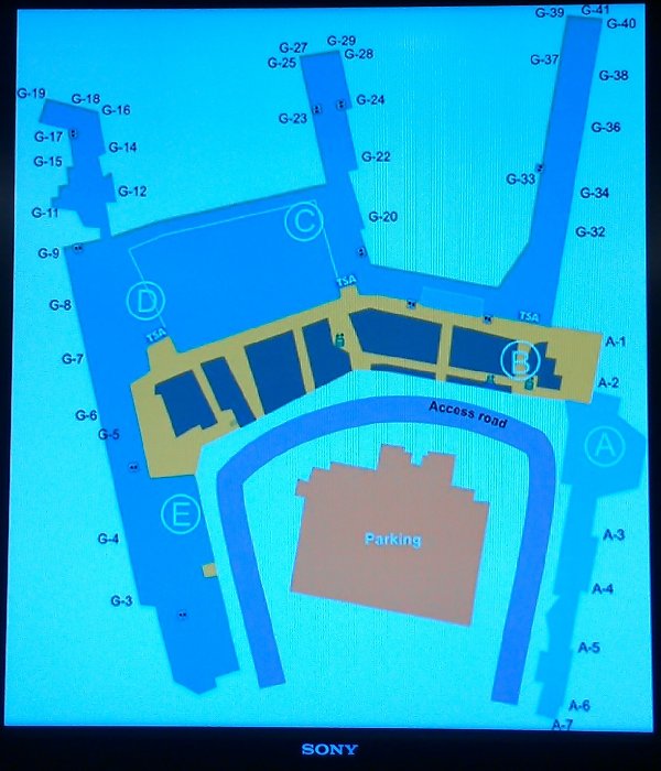 Airport plan (including the new terminal)