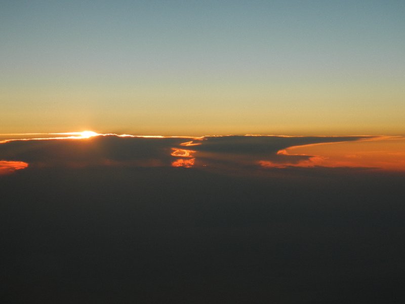 Sunset somewhere over Atlantic (August 2012)